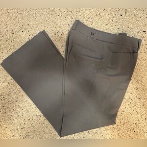 Ann Taylor Grey Wide Leg Dress Pants, Size 4